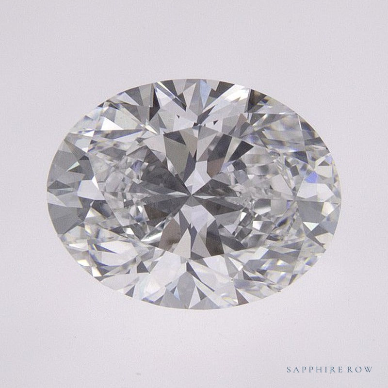 1.85 ct lab-grown diamond, oval cut | Sapphire Row · cut6