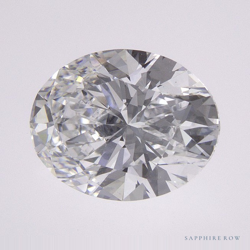 1.84 ct lab-grown diamond, oval cut | Sapphire Row · cut6