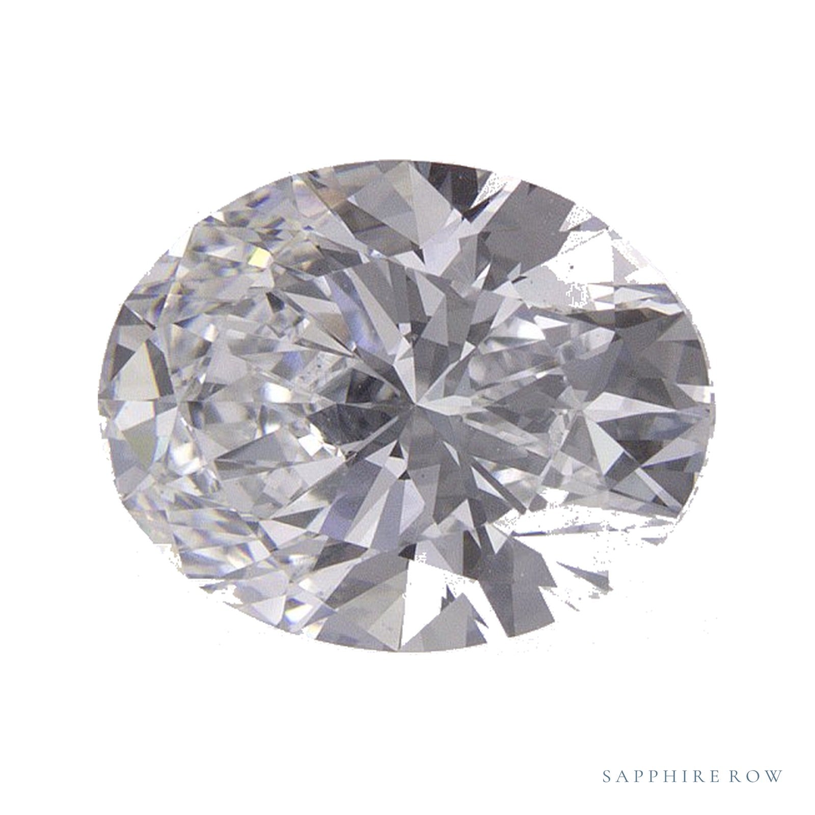 1.84 ct Oval Lab-Grown Diamond – D VS1 — Sapphire Row · cut · cut3 · cut4