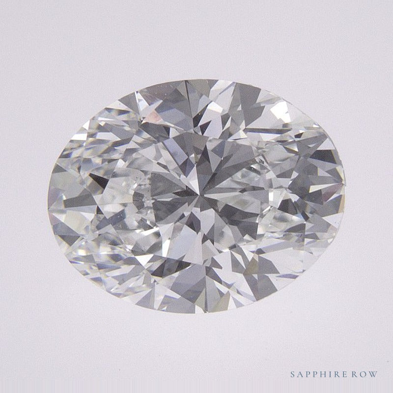 1.84 ct lab-grown diamond, oval cut | Sapphire Row · cut6