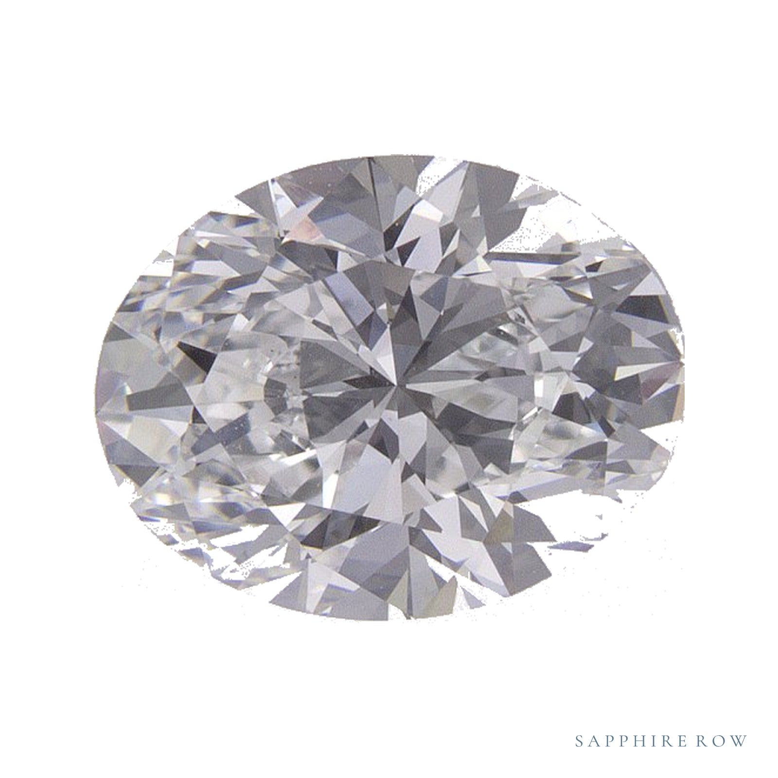 1.84 ct Oval Lab-Grown Diamond – D VS1 — Sapphire Row · cut · cut3 · cut4
