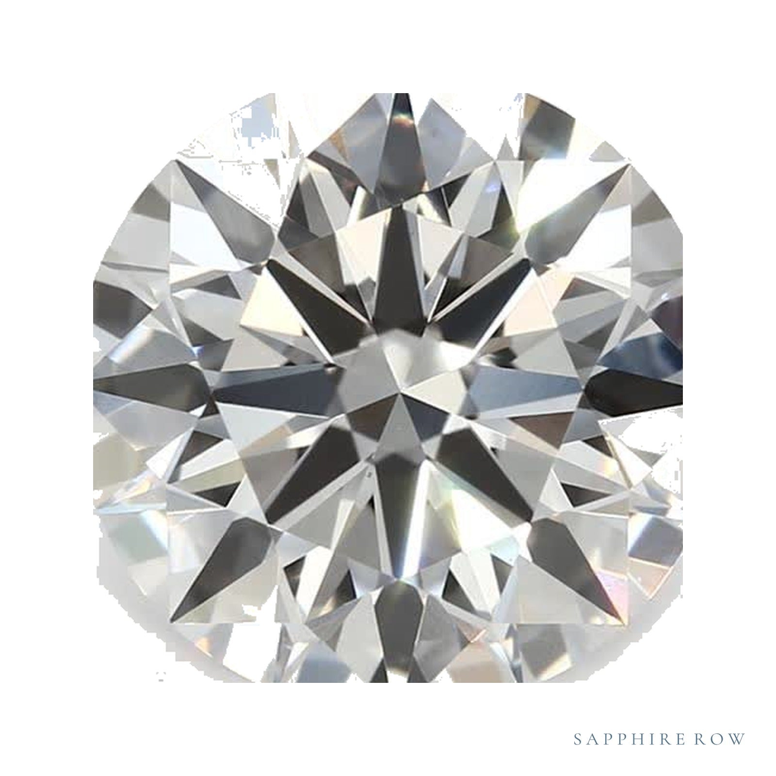 1.84 ct lab-grown diamond, round cut | Sapphire Row · cut4