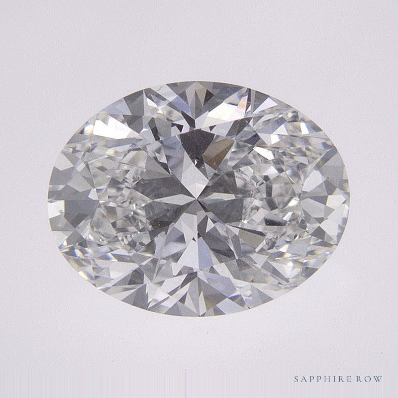 1.84 ct lab-grown diamond, oval cut | Sapphire Row · cut6