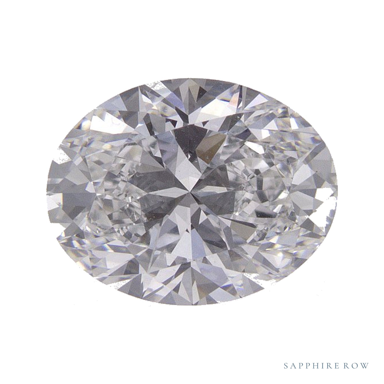 1.84 ct Oval Lab-Grown Diamond – D VVS2 — Sapphire Row · cut · cut3 · cut4