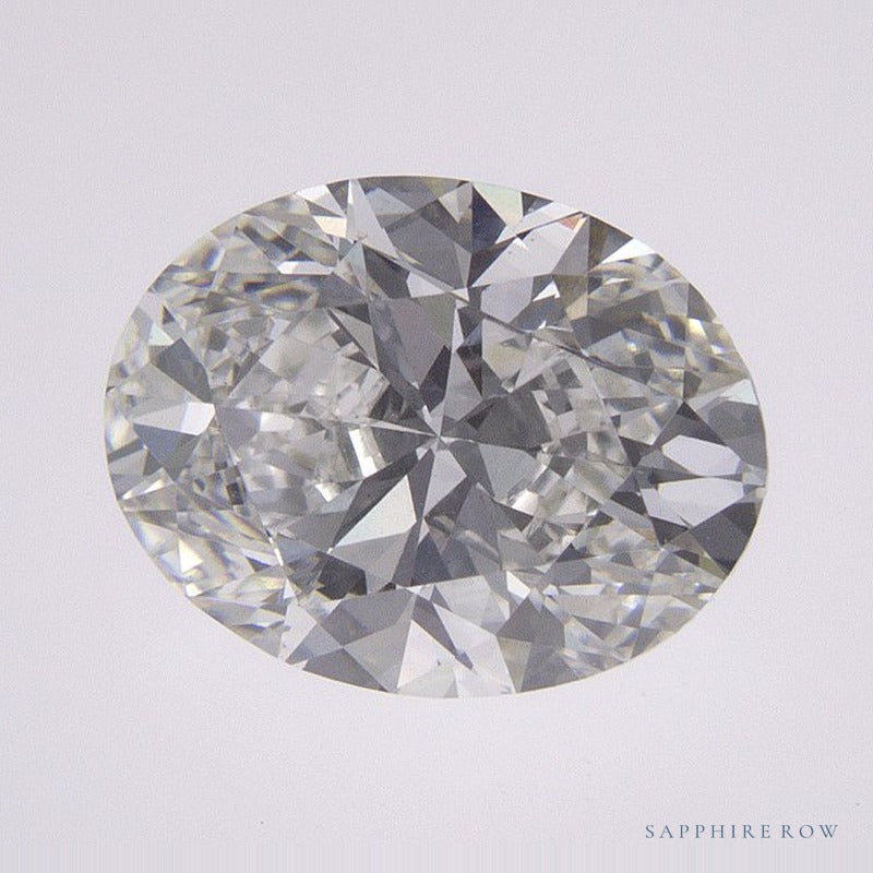 1.84 ct lab-grown diamond, oval cut | Sapphire Row · cut6