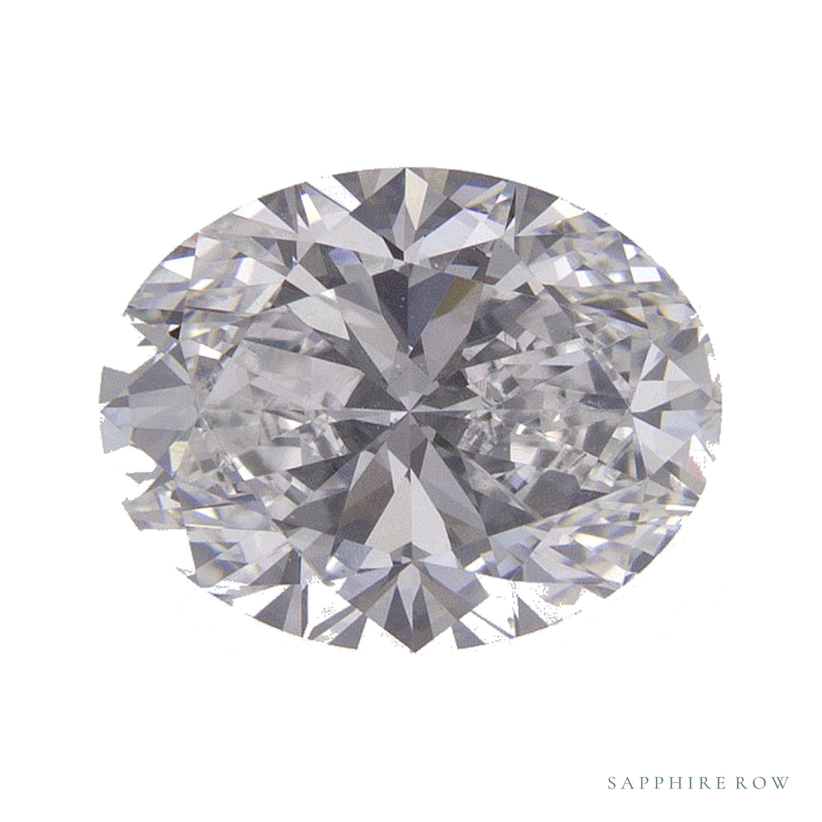 1.84 ct lab-grown diamond, oval cut | Sapphire Row · cut4