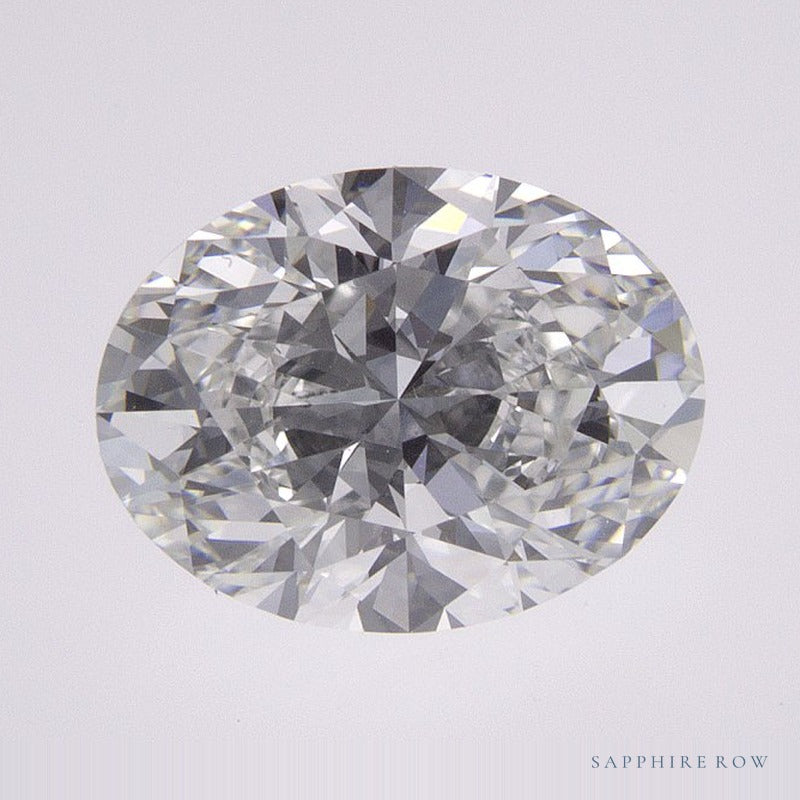 1.84 ct lab-grown diamond, oval cut | Sapphire Row · cut6