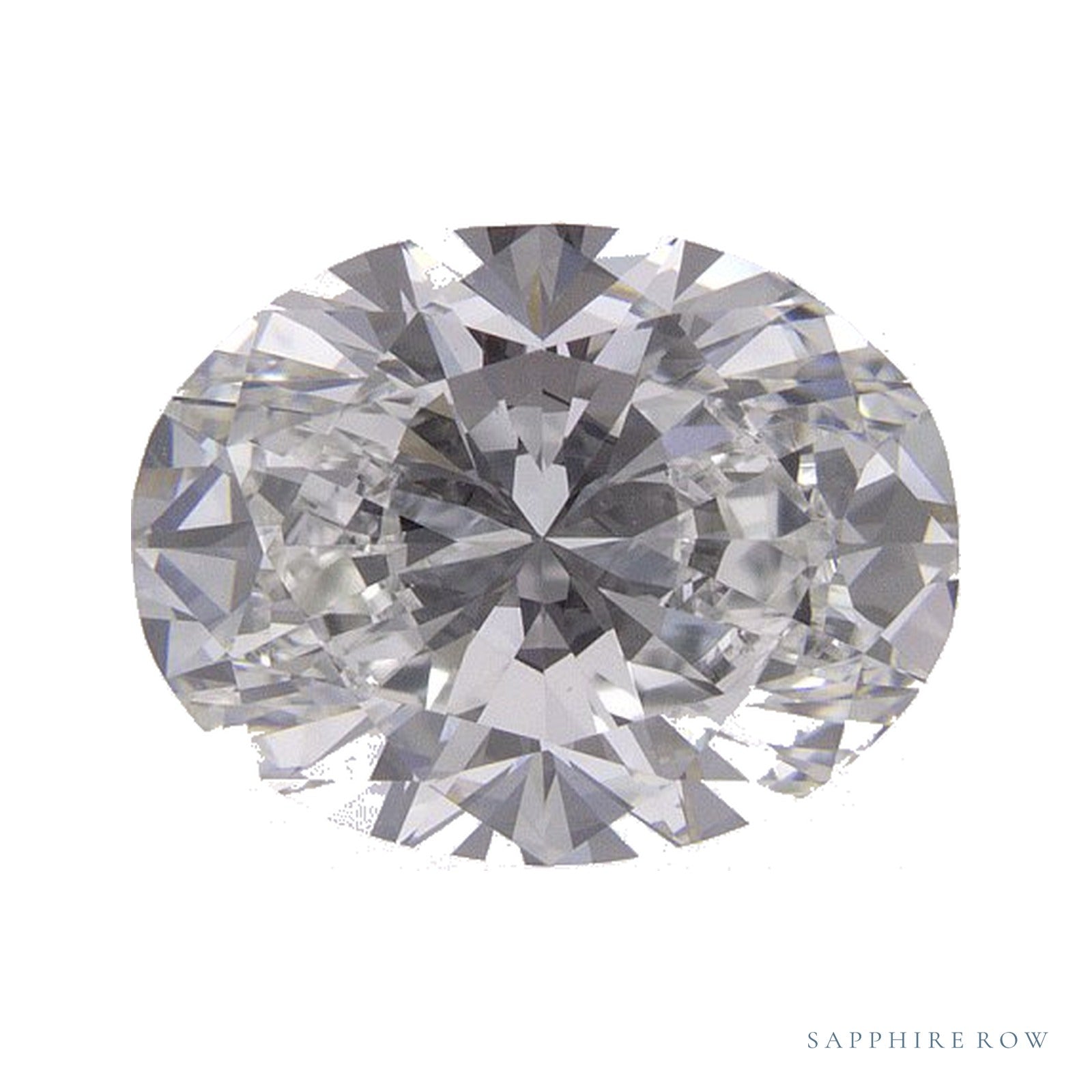 1.84 ct lab-grown diamond, oval cut | Sapphire Row · cut6