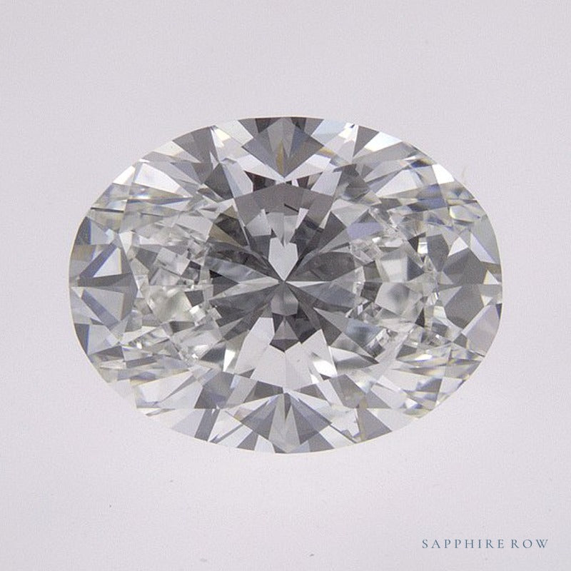 1.84 ct lab-grown diamond, oval cut | Sapphire Row · cut7