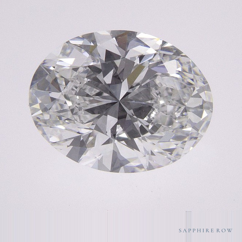 1.83 ct Oval Lab-Grown Diamond – D VVS2 — Sapphire Row · cut · cut7
