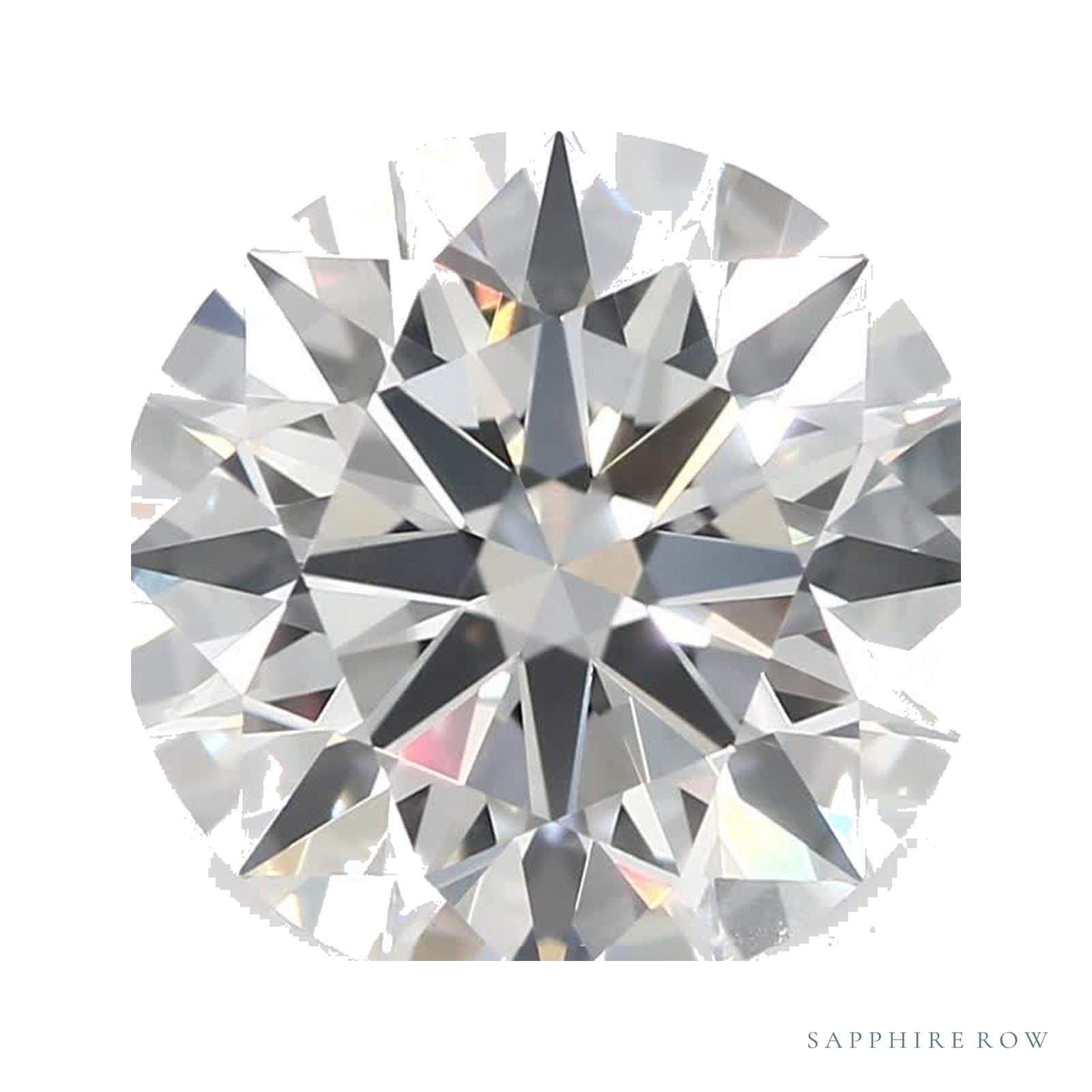 1.86 ct lab-grown diamond, round cut | Sapphire Row · cut4