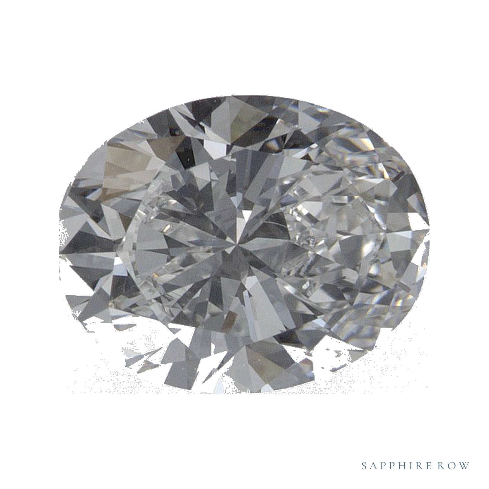 1.83 ct lab-grown diamond, oval cut | Sapphire Row · cut4