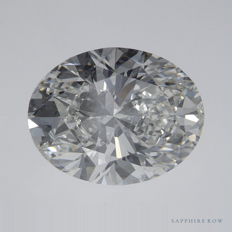 1.82 ct lab-grown diamond, oval cut | Sapphire Row · cut6