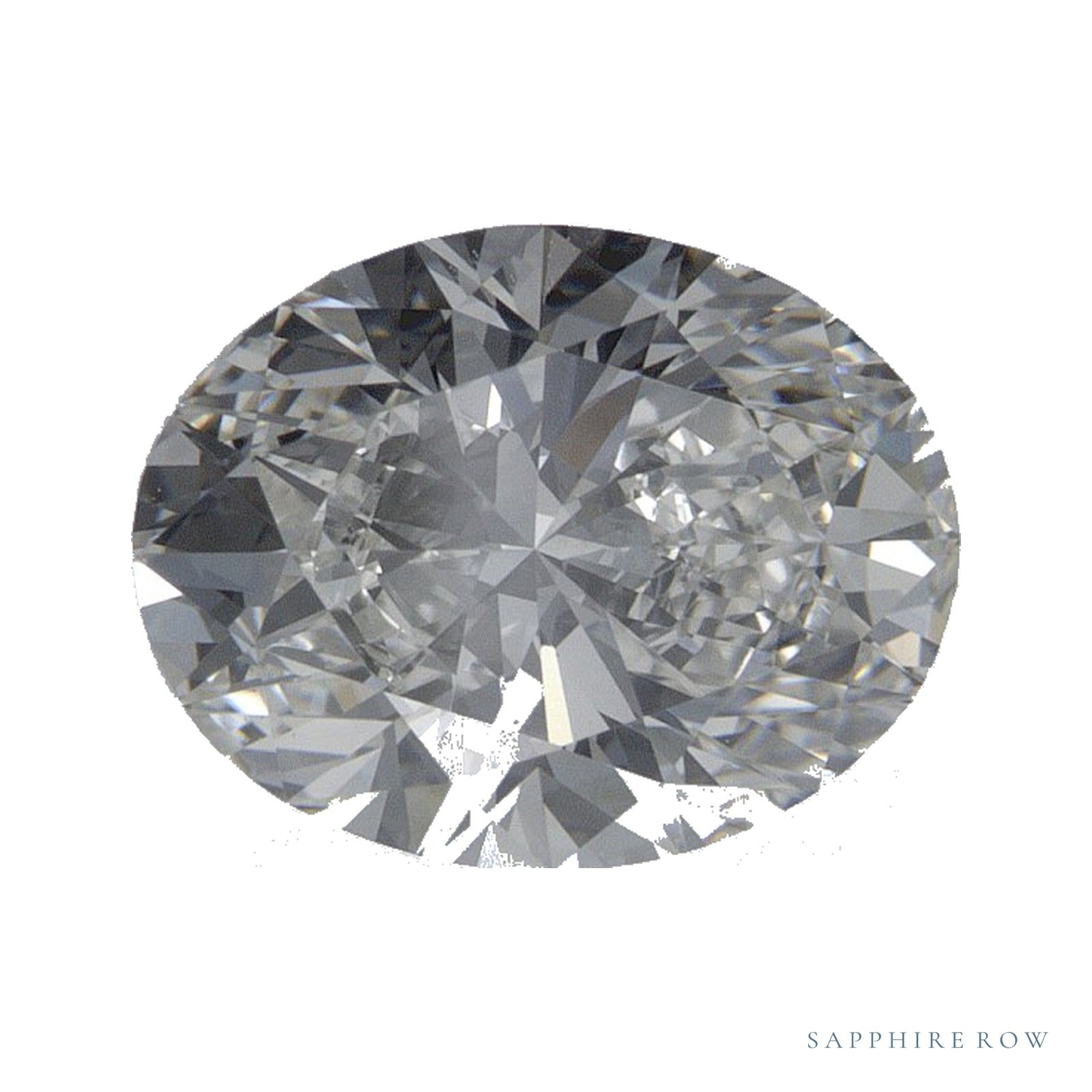 1.82 ct Oval Lab-Grown Diamond – F VVS2 — Sapphire Row · cut · cut3 · cut4