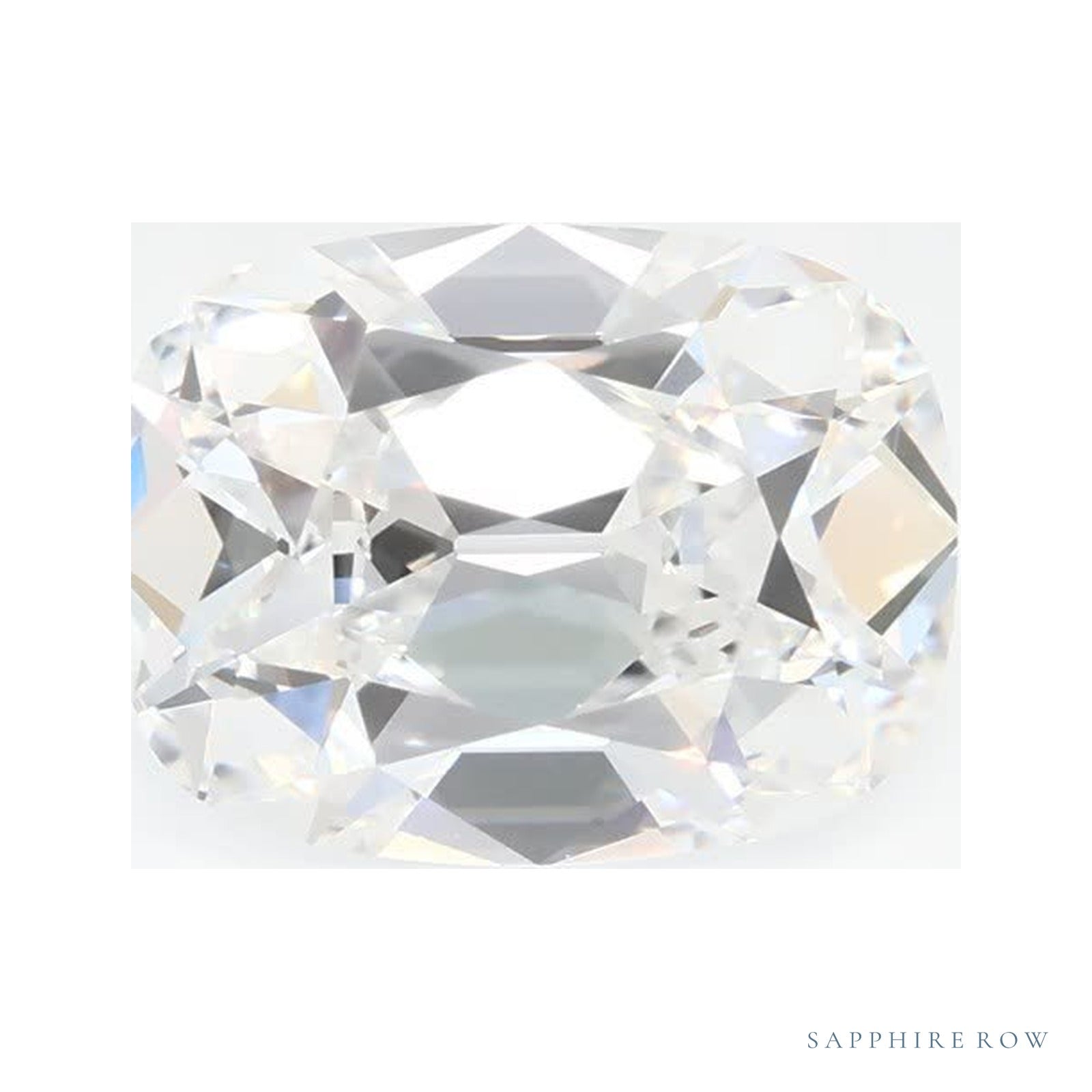 1.82 ct Elongated Cushion Lab-Grown Diamond – D VVS2 — Sapphire Row · cut · cut3 · cut4