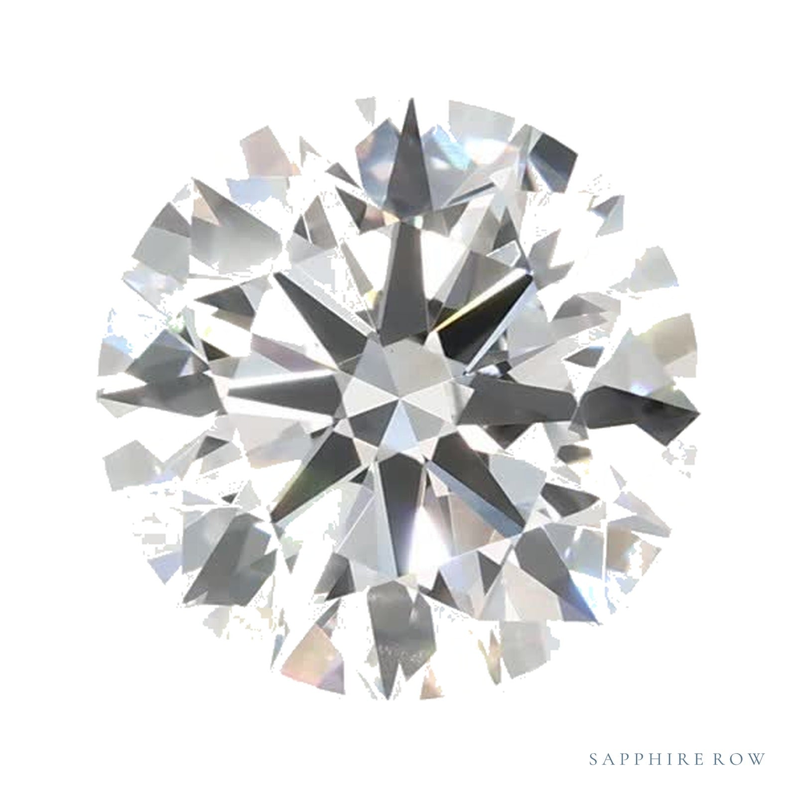 1.82 ct Round Lab-Grown Diamond – E VS1 — Sapphire Row · cut · cut3 · cut4