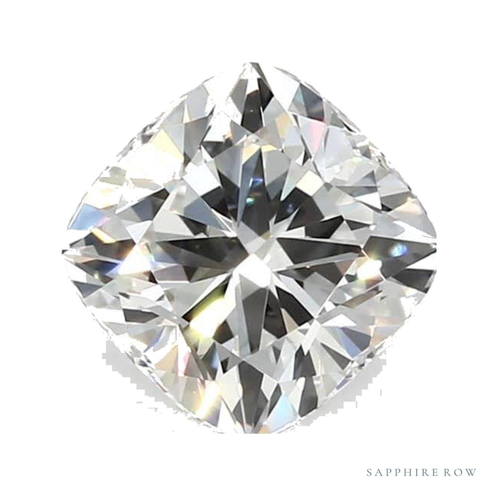 1.81 ct Cushion Lab-Grown Diamond – G VVS2 — Sapphire Row · cut · cut3 · cut4