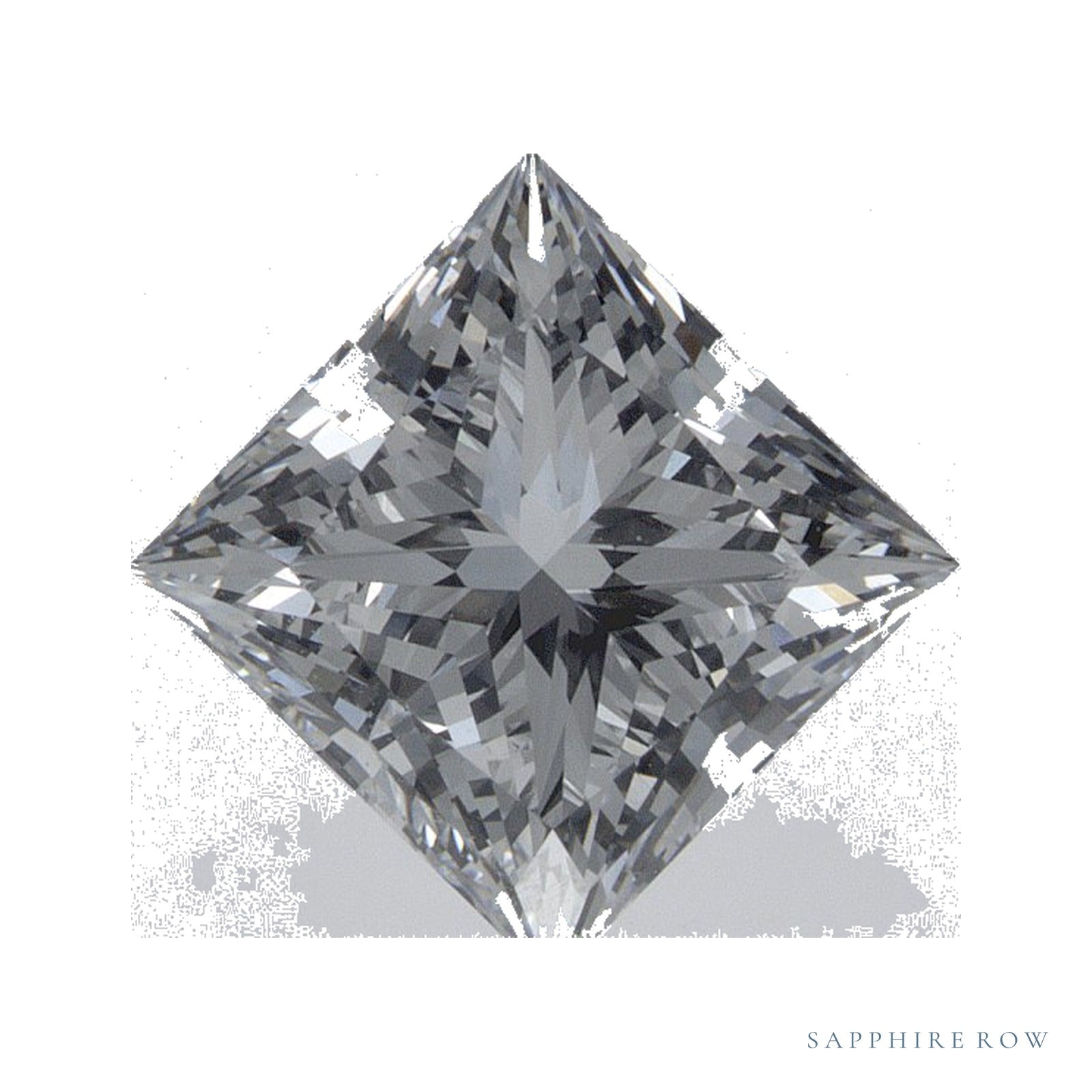 1.81 ct Square Lab-Grown Diamond – D VVS1 — Sapphire Row · cut · cut3 · cut4