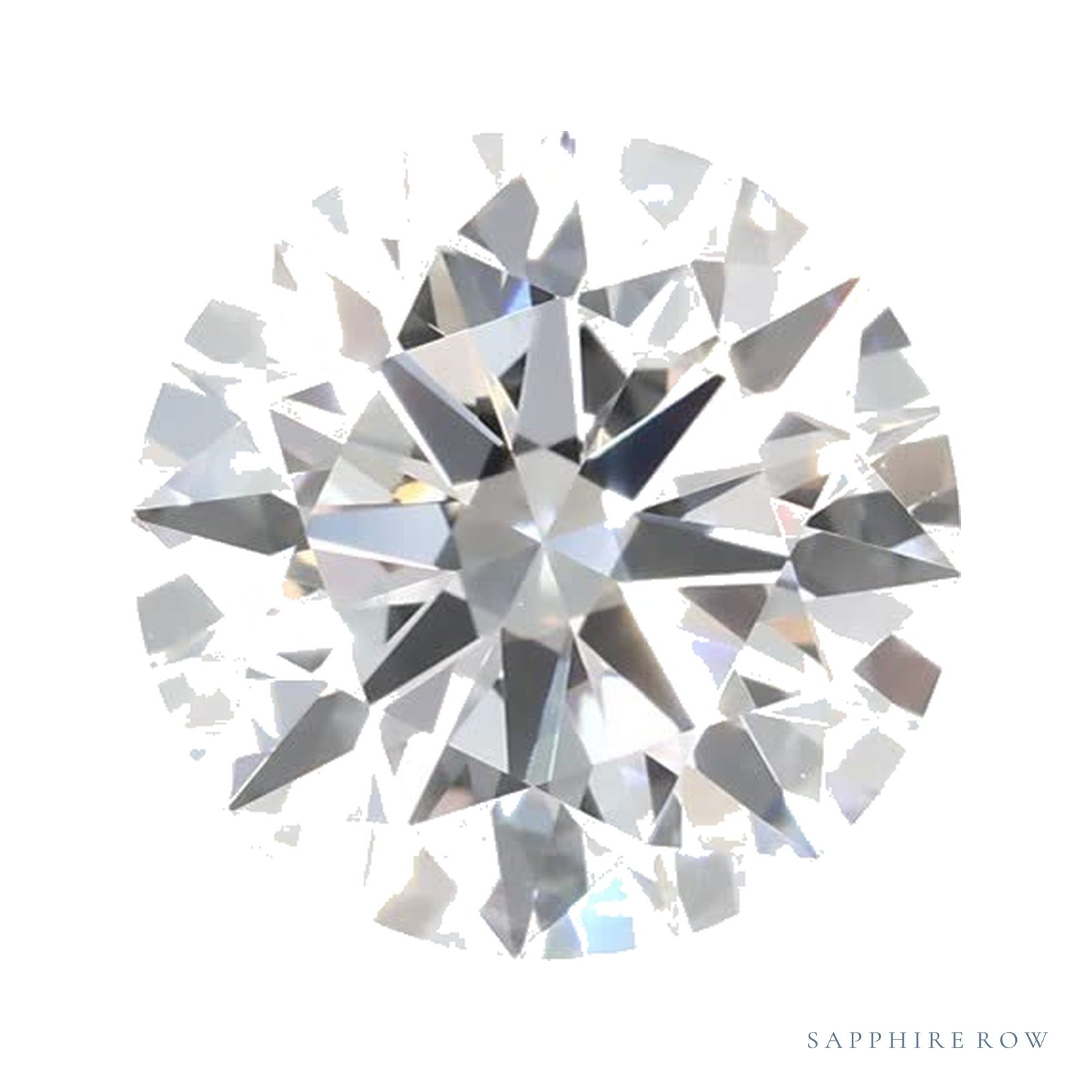 1.81 ct Round Lab-Grown Diamond – E VS1 — Sapphire Row · cut · cut3 · cut4