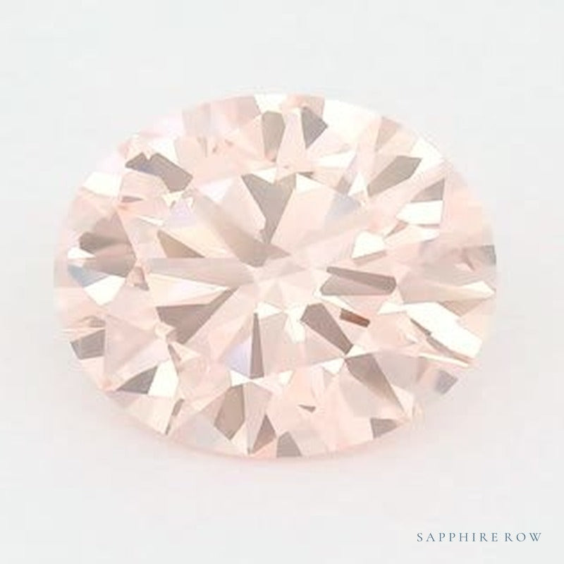 1.78 ct lab-grown fancy intense pink diamond, round cut | Sapphire Row · cut7