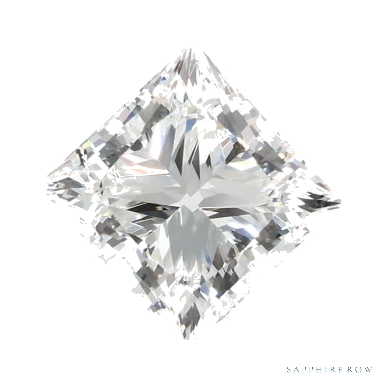1.78 ct Square Lab-Grown Diamond – E VS1 — Sapphire Row · cut · cut3 · cut4