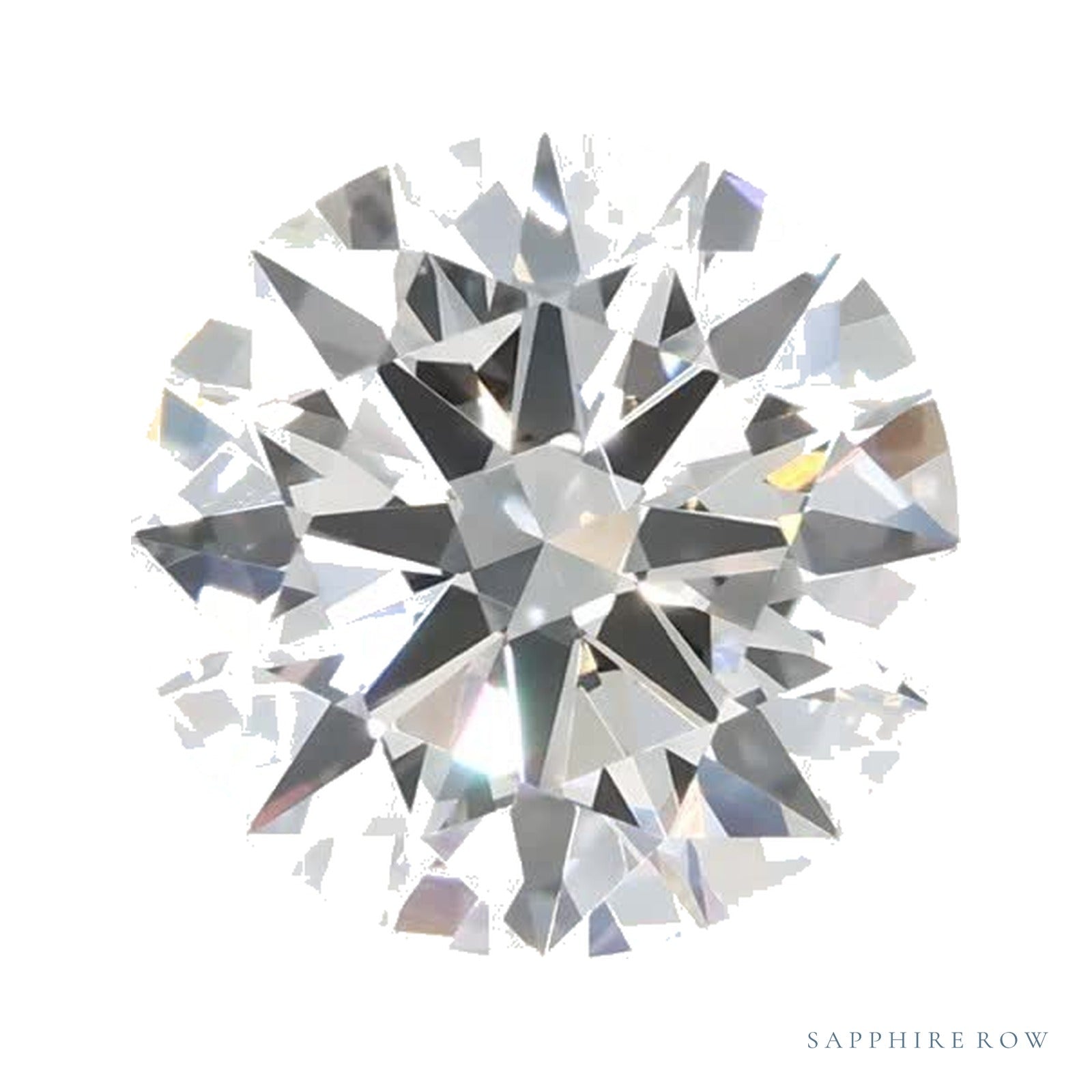 1.78 ct Round Lab-Grown Diamond – D VS1 — Sapphire Row · cut · cut3 · cut4