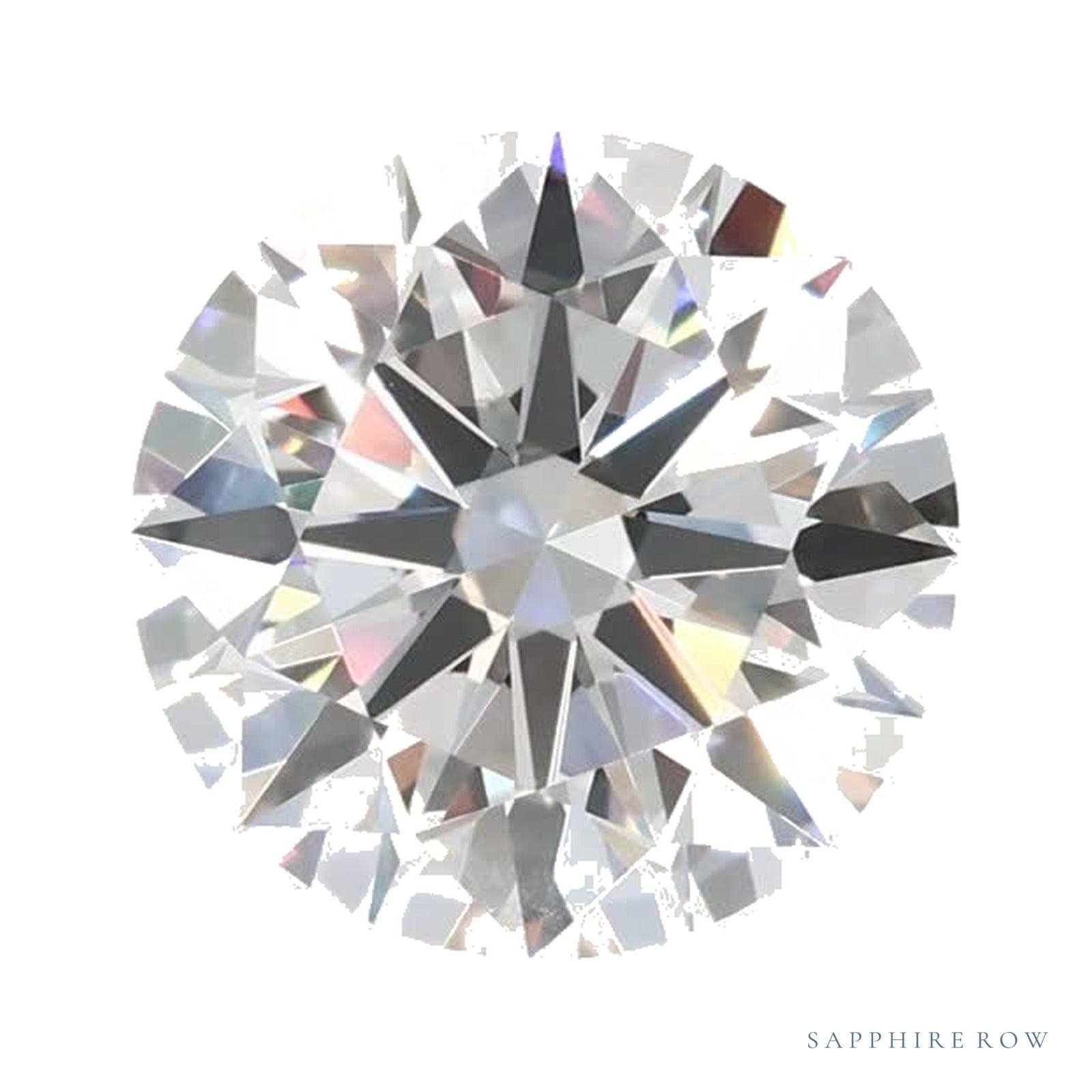 1.77 ct Round Lab-Grown Diamond – E VS1 — Sapphire Row · cut · cut3 · cut4