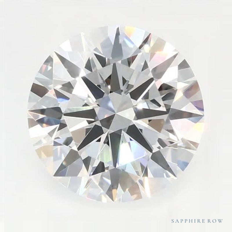 1.75 ct Round Lab-Grown Diamond – E VS2 — Sapphire Row · cut · cut7