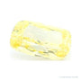 1.71 ct lab-grown fancy intense yellow diamond, elongated cushion cut | Sapphire Row · cut4