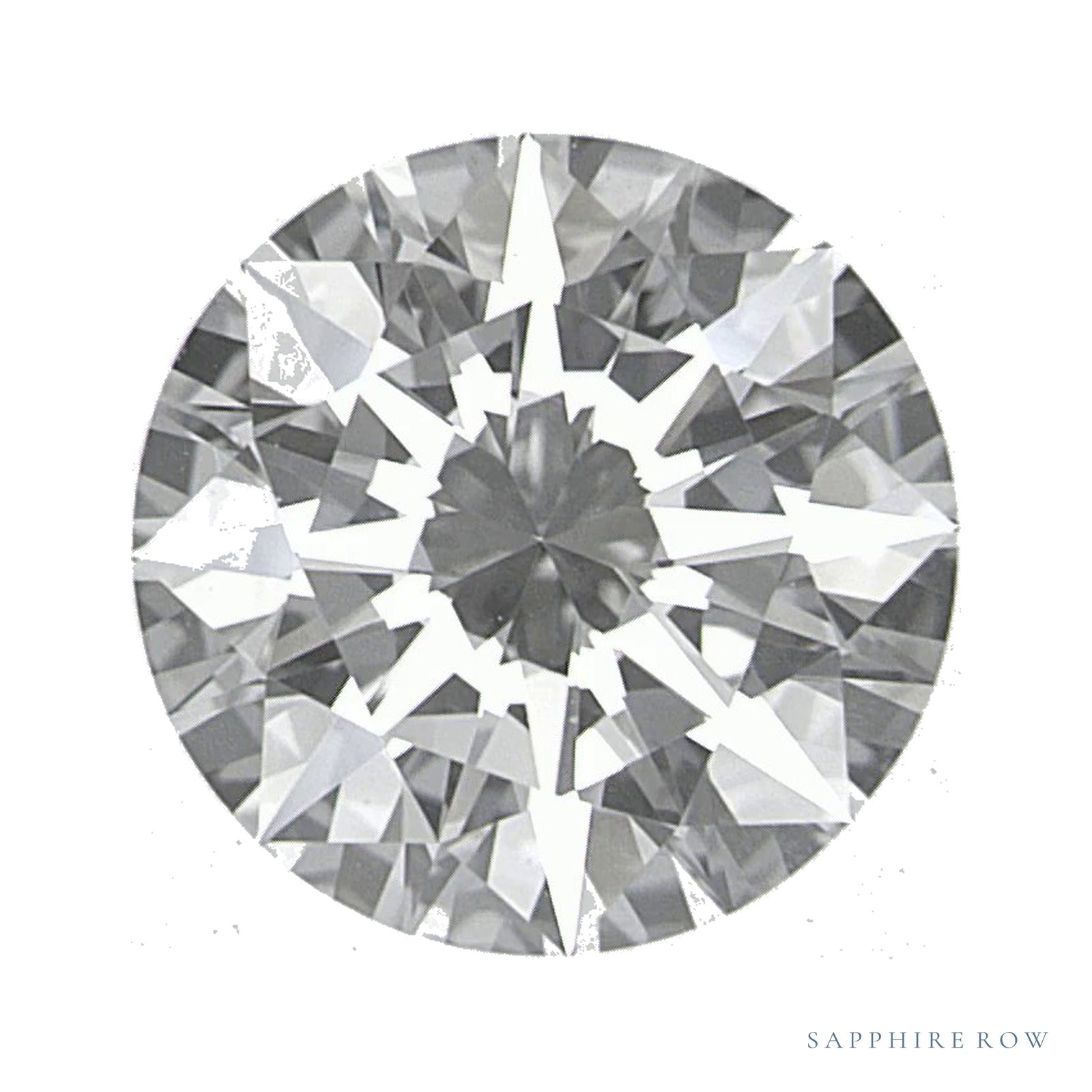 1.70 ct Round Natural Diamond – H VS1 — Sapphire Row · cut · cut3 · cut4