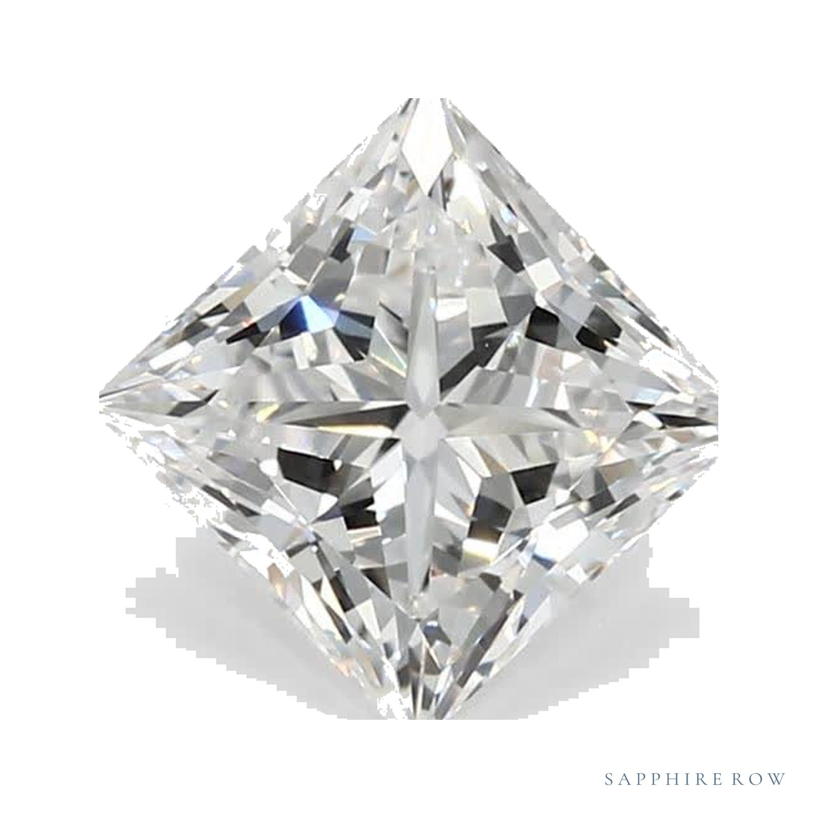 1.70 ct Square Lab-Grown Diamond – D VVS2 — Sapphire Row · cut · cut3 · cut4