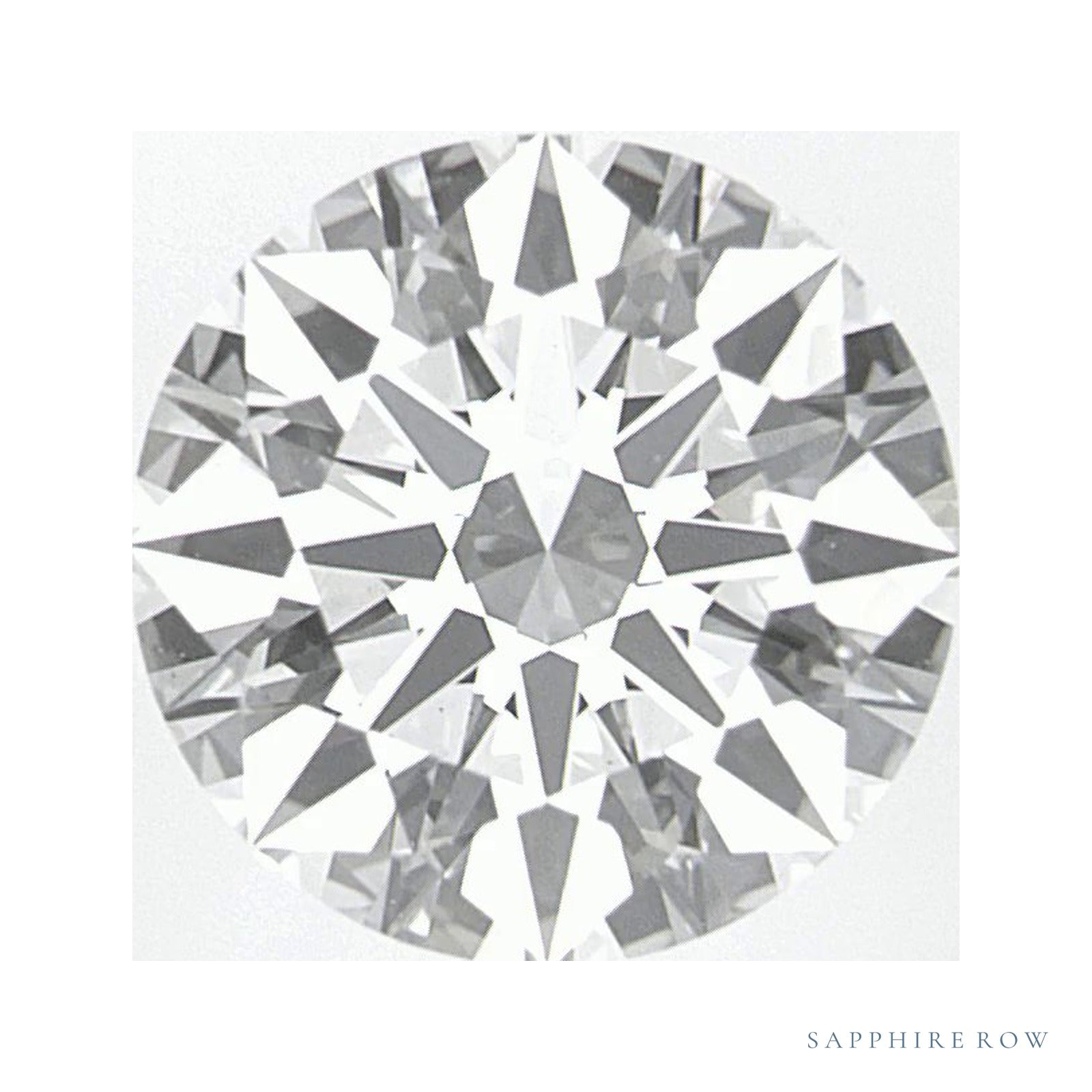 1.70 ct lab-grown diamond, round cut | Sapphire Row