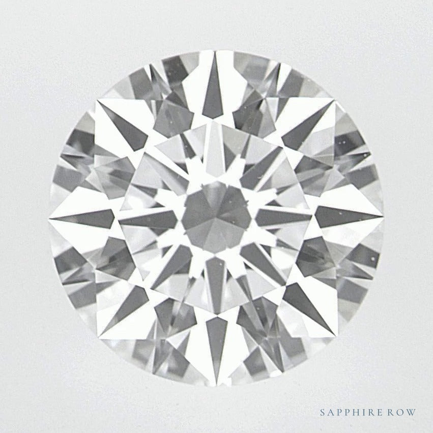 1.70 ct lab-grown diamond, round cut | Sapphire Row · cut7