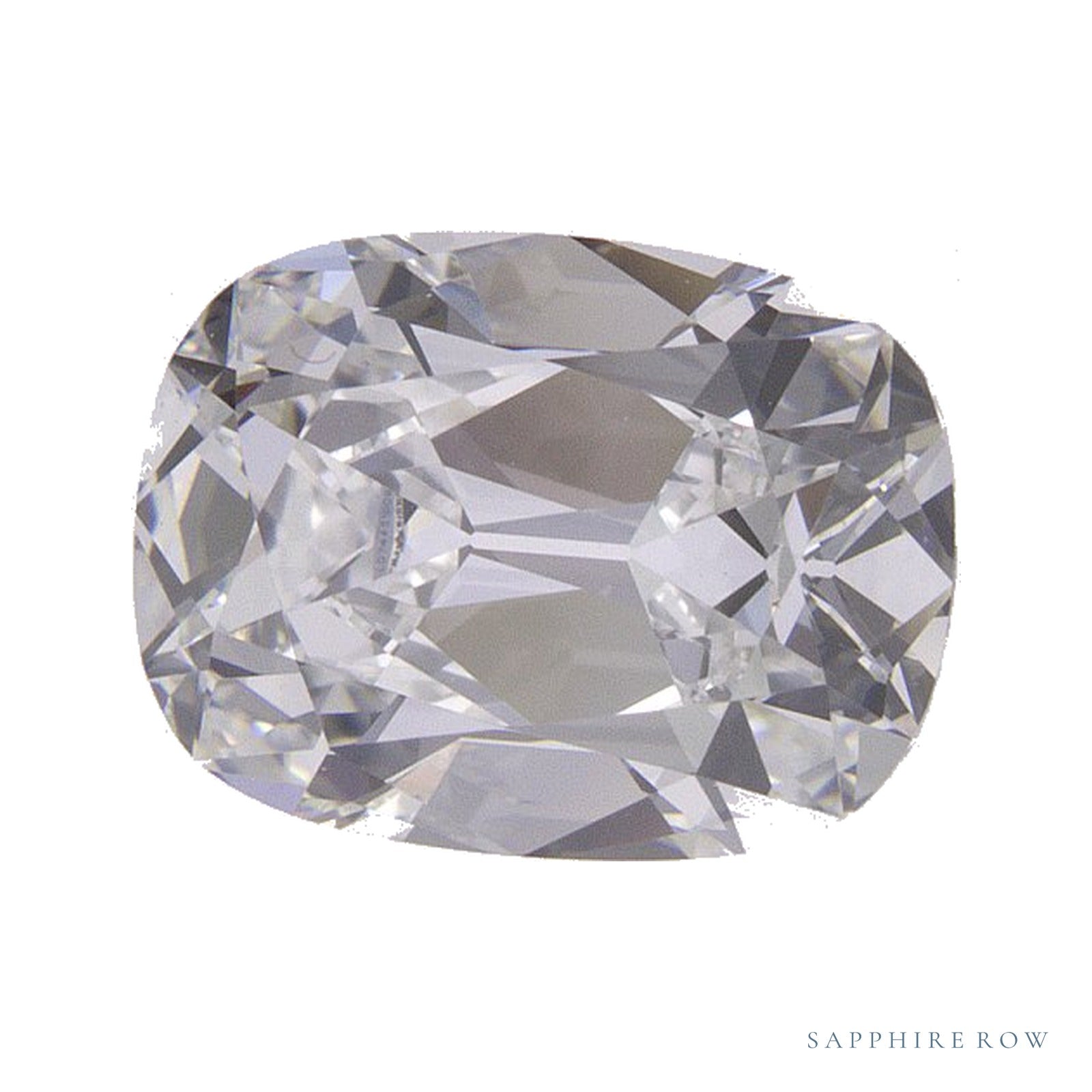 1.67 ct Elongated Cushion Lab-Grown Diamond – D VVS2 — Sapphire Row · cut · cut3 · cut4