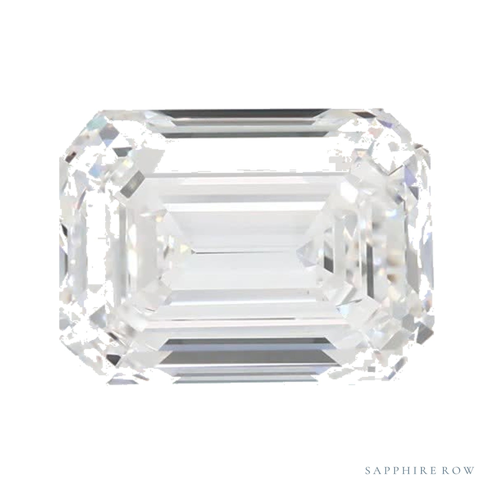 1.68 ct Emerald Lab-Grown Diamond – D VS1 — Sapphire Row · cut · cut3 · cut4