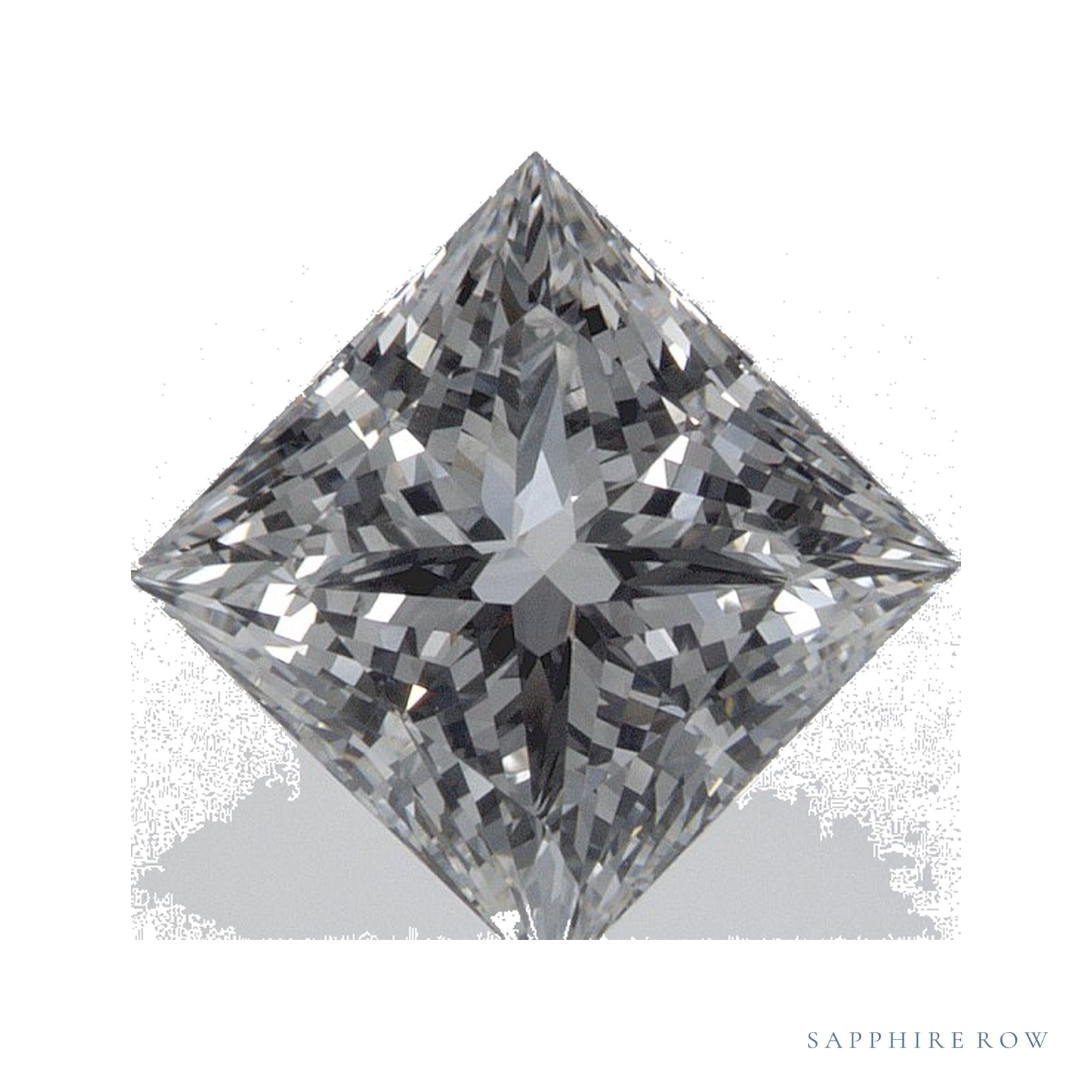 1.66 ct Square Lab-Grown Diamond – D VVS2 — Sapphire Row · cut · cut3 · cut4