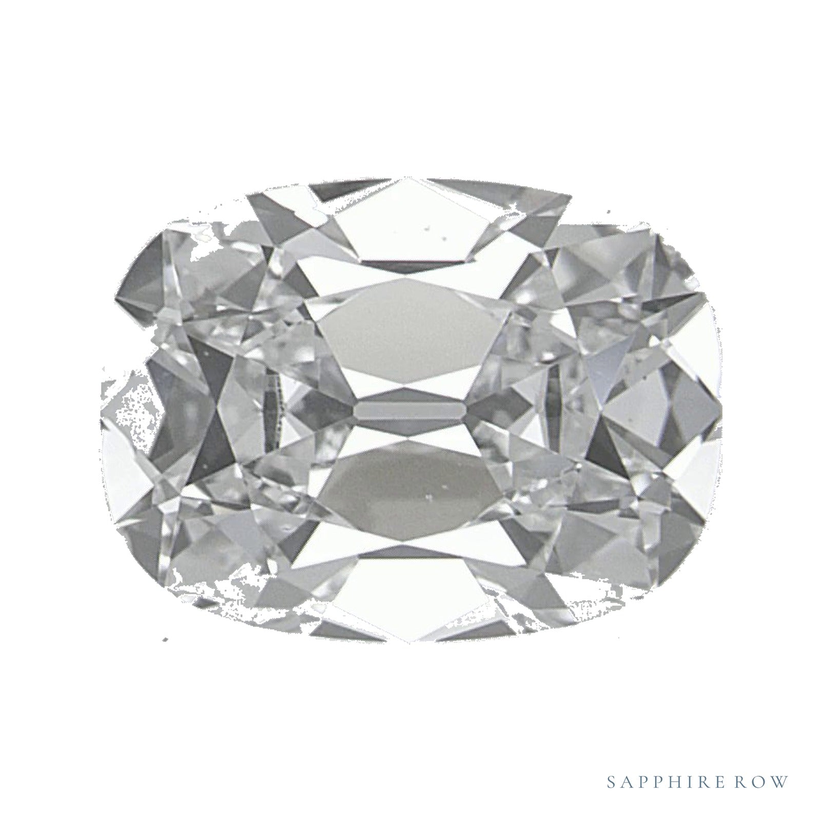 1.66 ct lab-grown diamond, elongated cushion cut | Sapphire Row · cut4