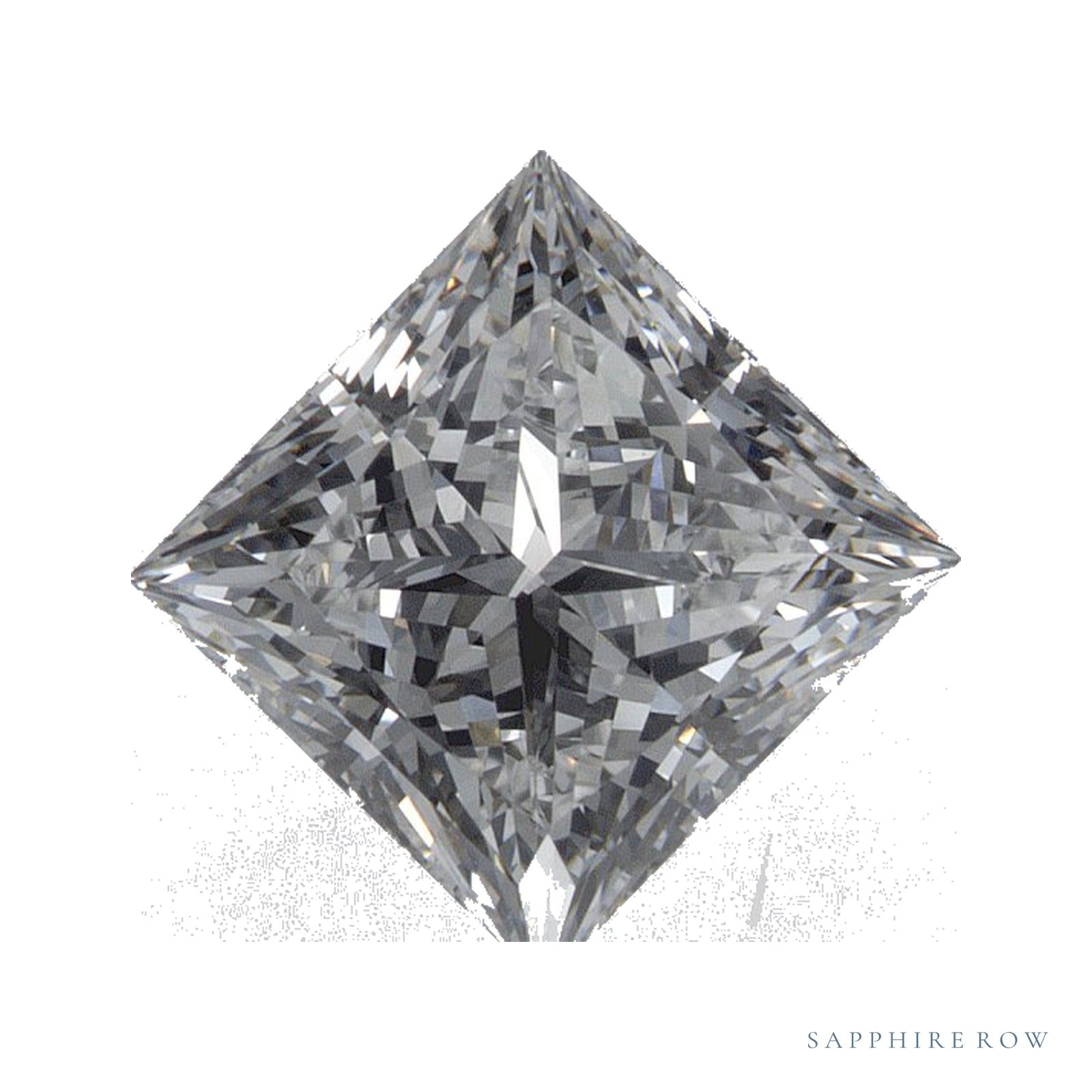1.60 ct Square Lab-Grown Diamond – D VS1 — Sapphire Row · cut · cut3 · cut4
