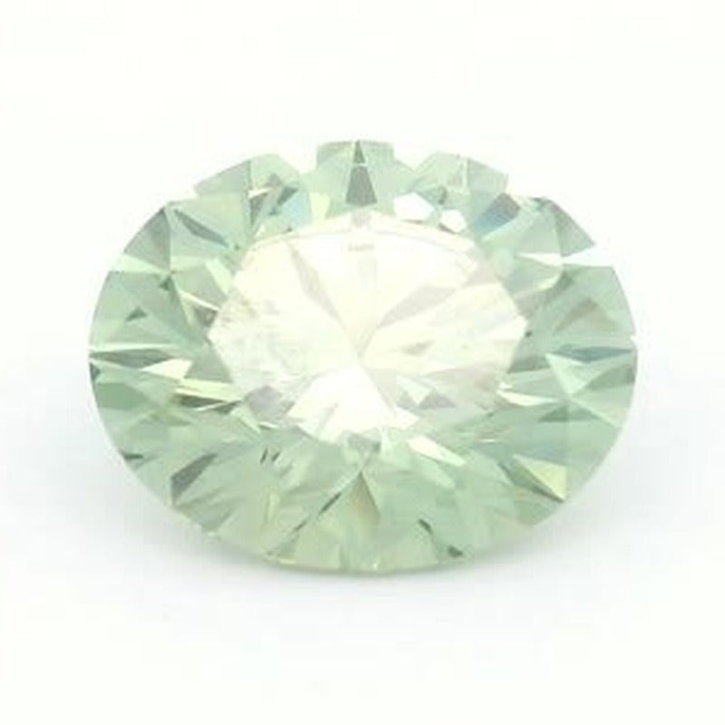 1.59 ct lab-grown fancy vivid green diamond, round cut | Sapphire Row · cut7