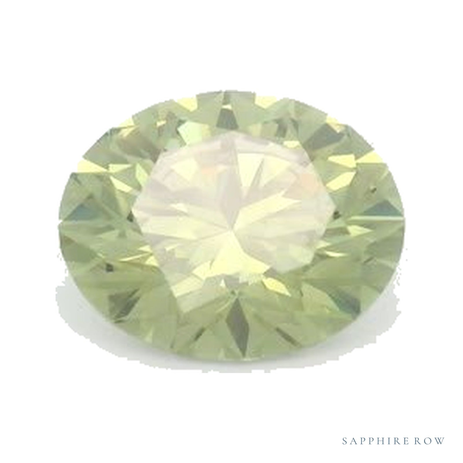 1.59 ct lab-grown fancy vivid green diamond, round cut | Sapphire Row · cut4