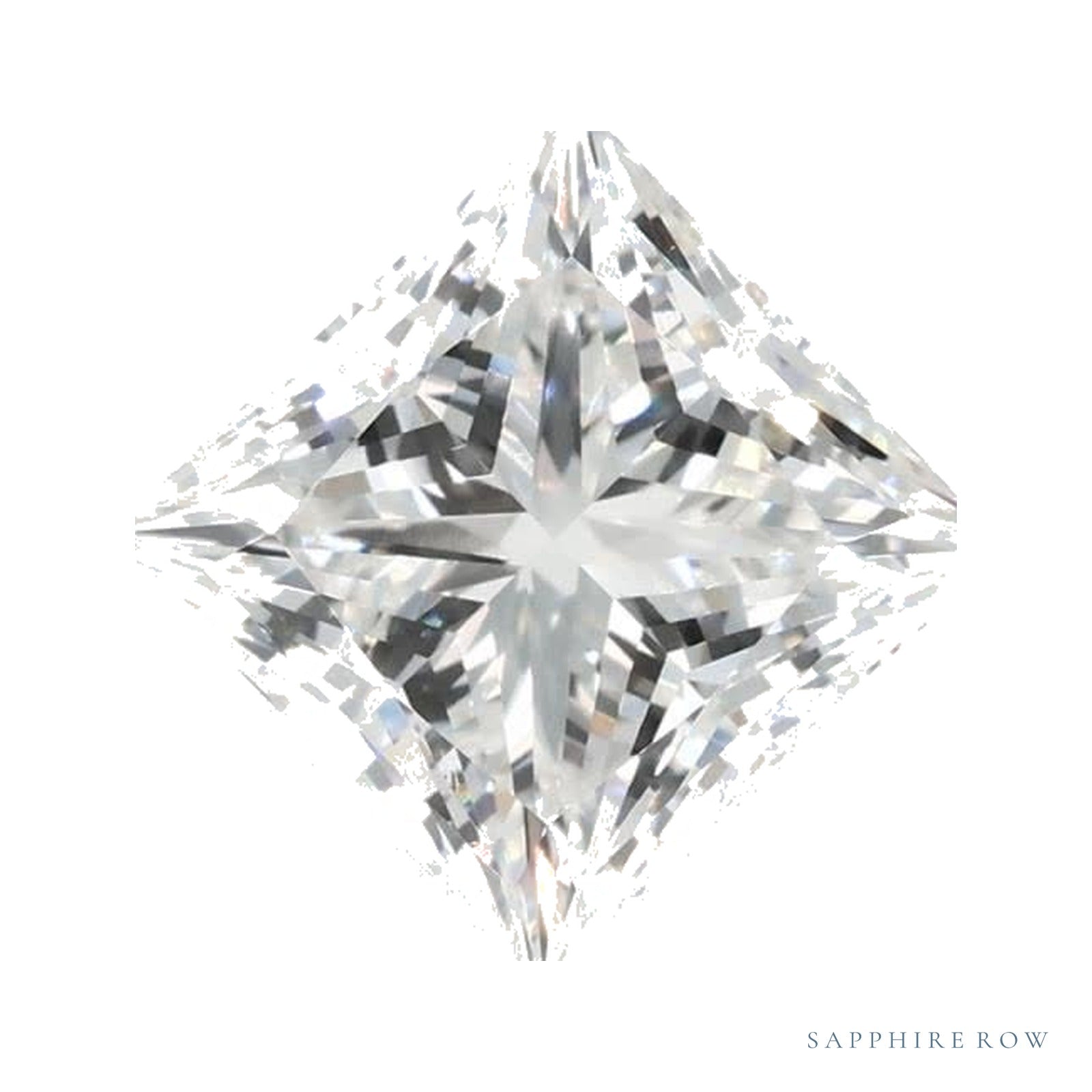 1.59 ct Square Lab-Grown Diamond – F VS1 — Sapphire Row · cut · cut3 · cut4