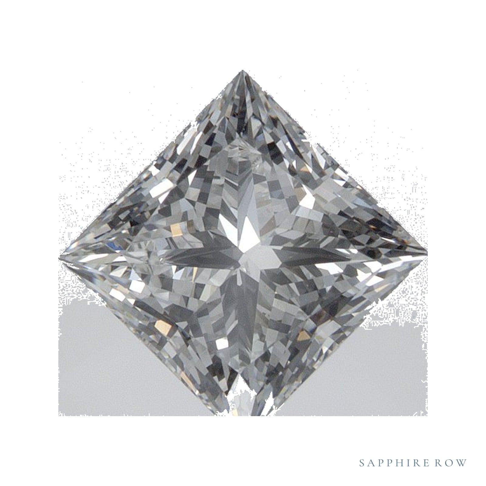 1.55 ct Square Lab-Grown Diamond – E VS1 — Sapphire Row · cut · cut3 · cut4