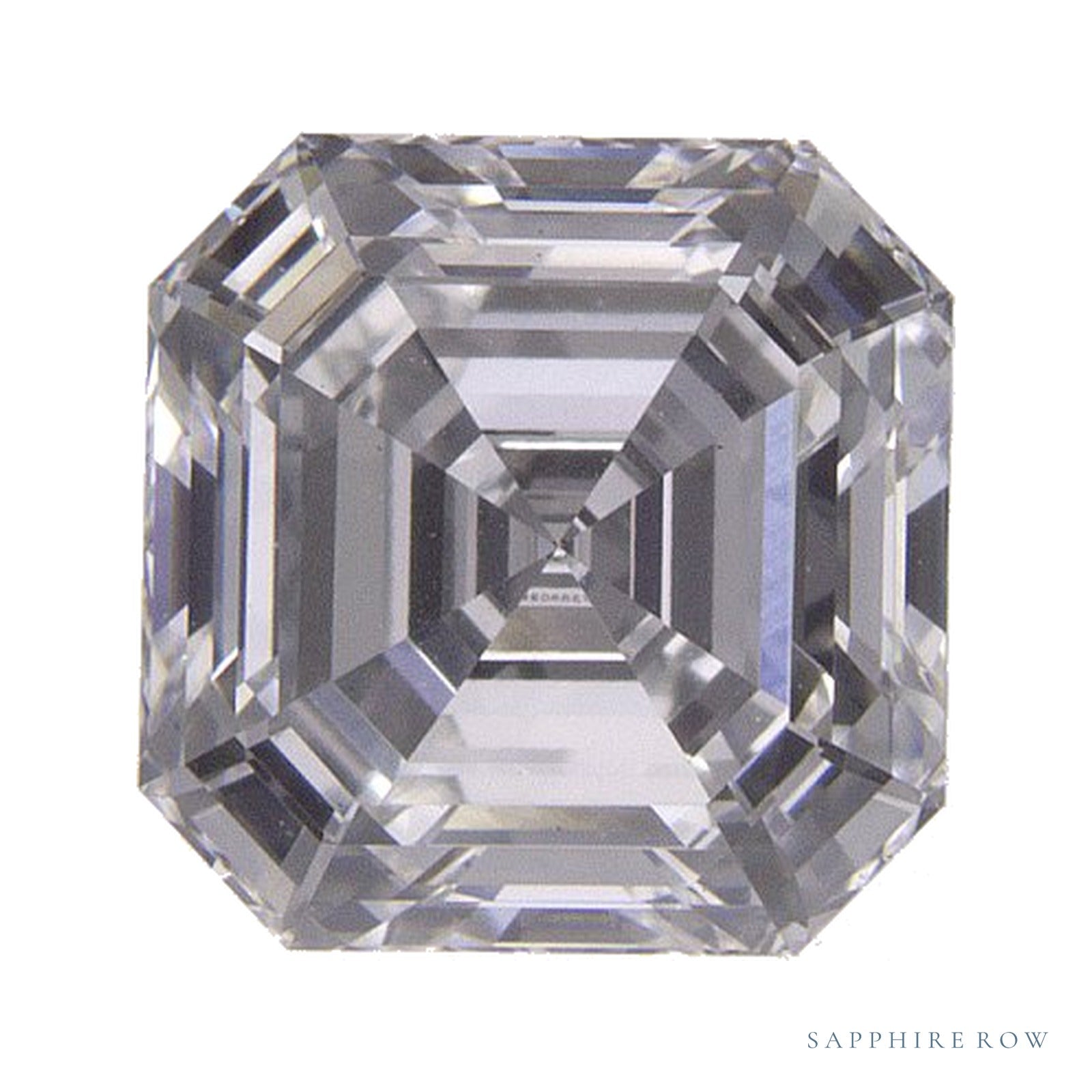 1.55 ct lab-grown diamond, asscher cut | Sapphire Row · cut4