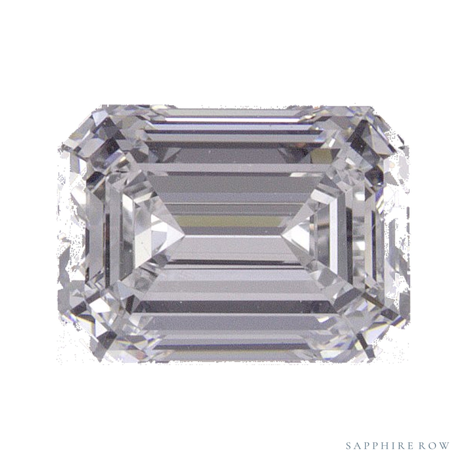 1.54 ct Emerald Lab-Grown Diamond – E VS1 — Sapphire Row · cut · cut3 · cut4