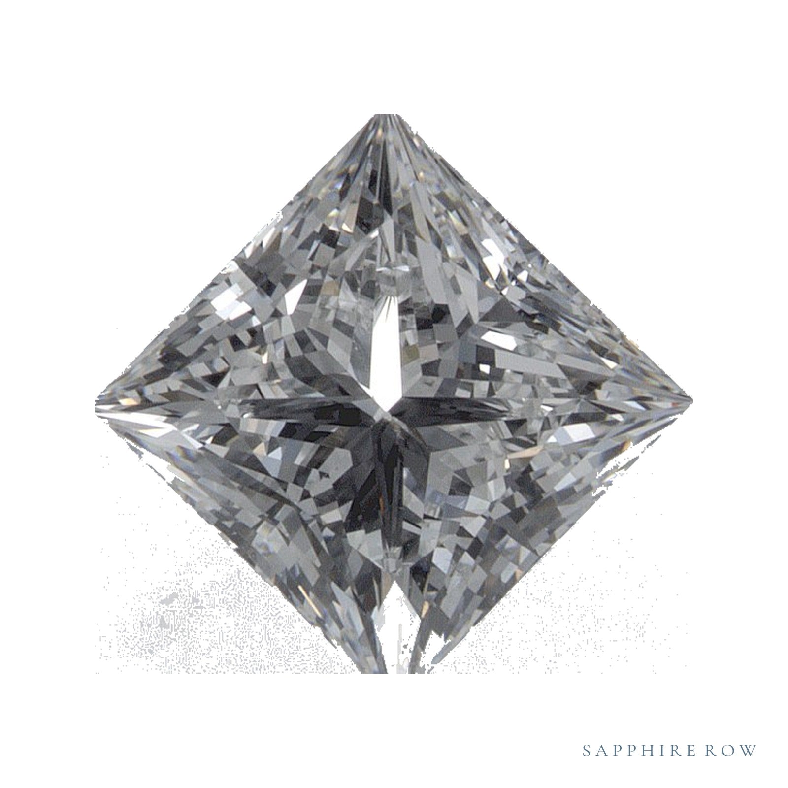 1.54 ct Square Lab-Grown Diamond – D VS1 — Sapphire Row · cut · cut3 · cut4