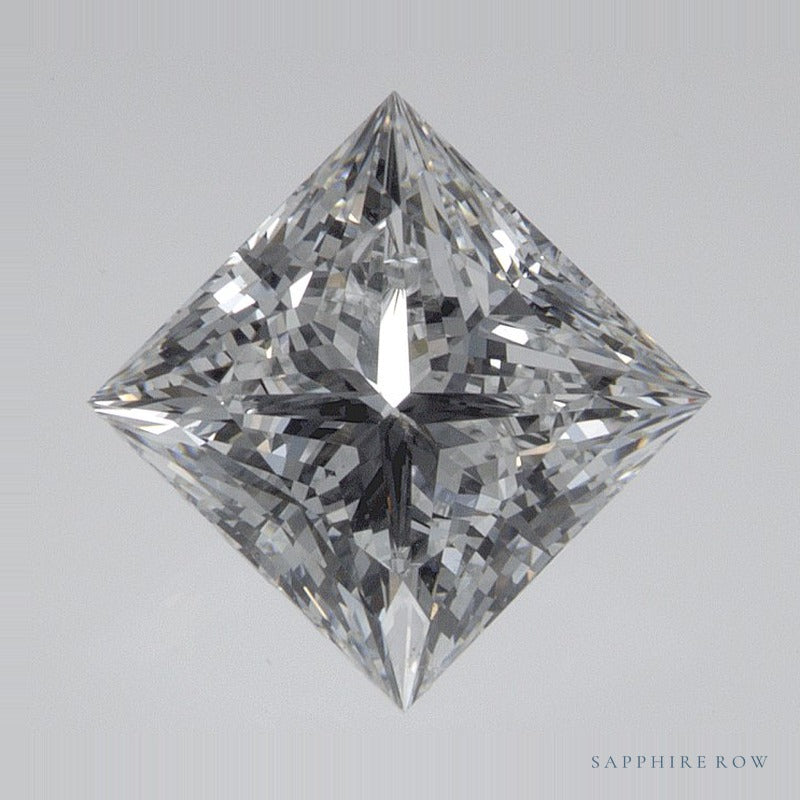 1.54 ct lab-grown diamond, square cut | Sapphire Row · cut7