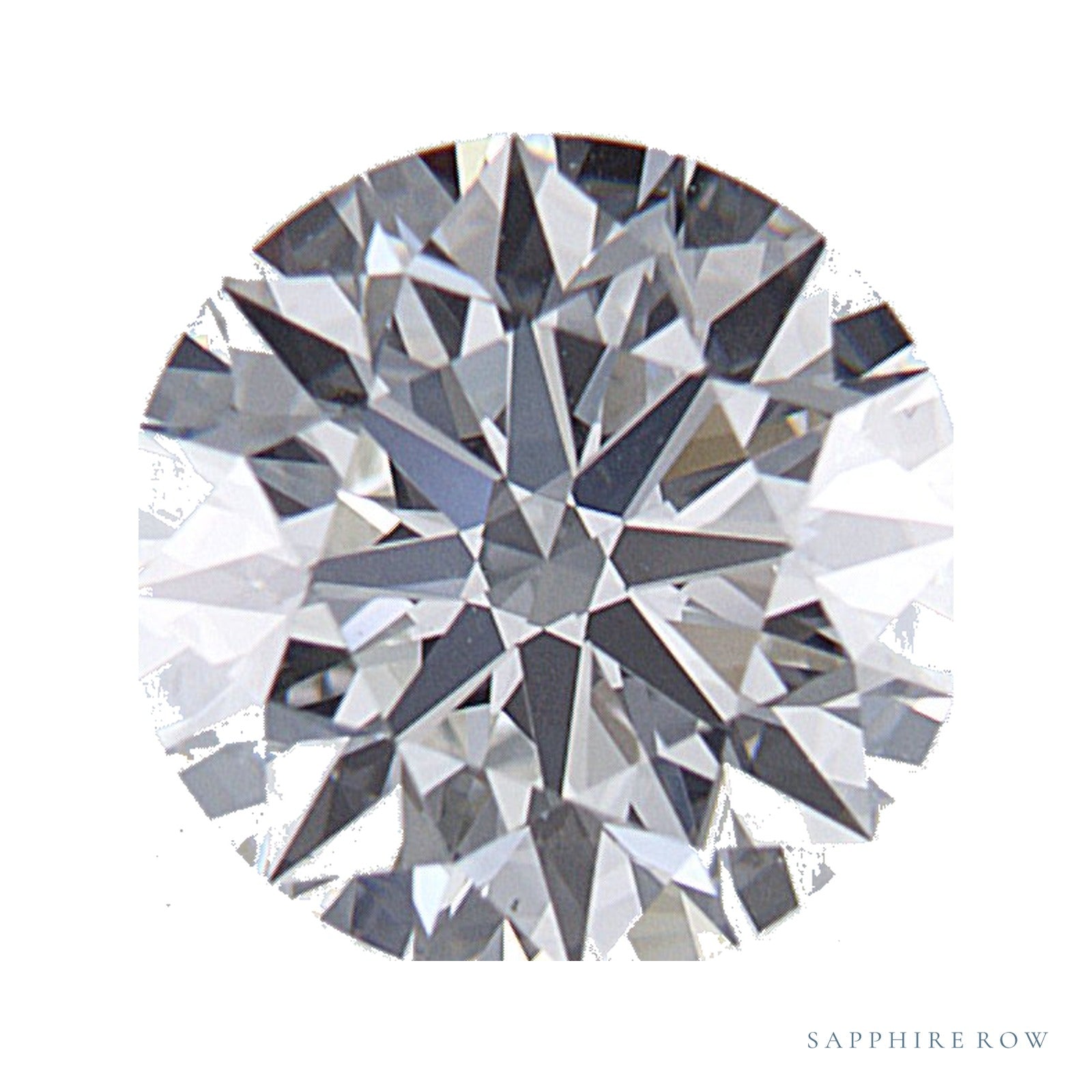1.53 ct natural diamond, round cut | Sapphire Row · cut4