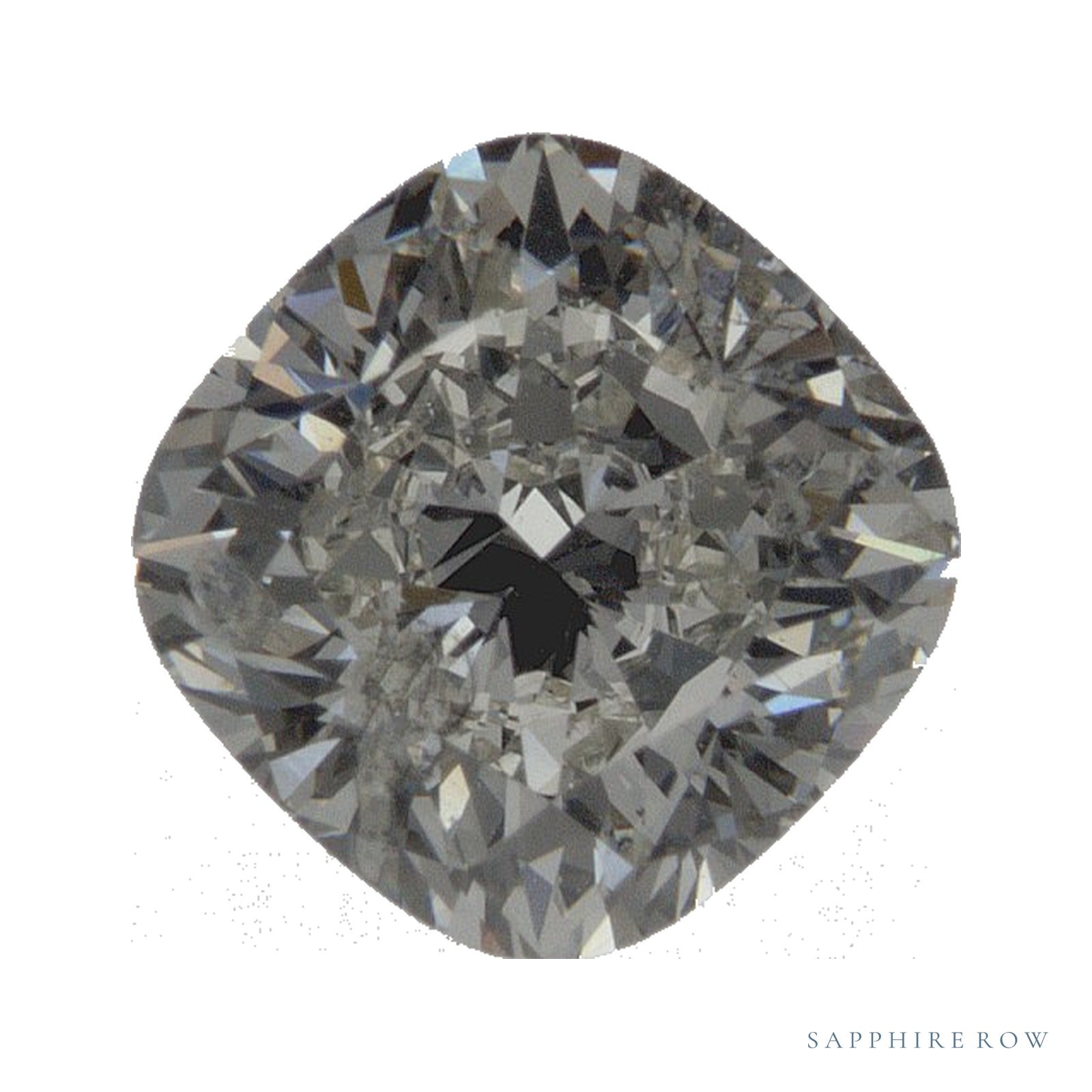 1.53 ct Cushion Natural Diamond – K I1 — Sapphire Row · cut · cut3 · cut4