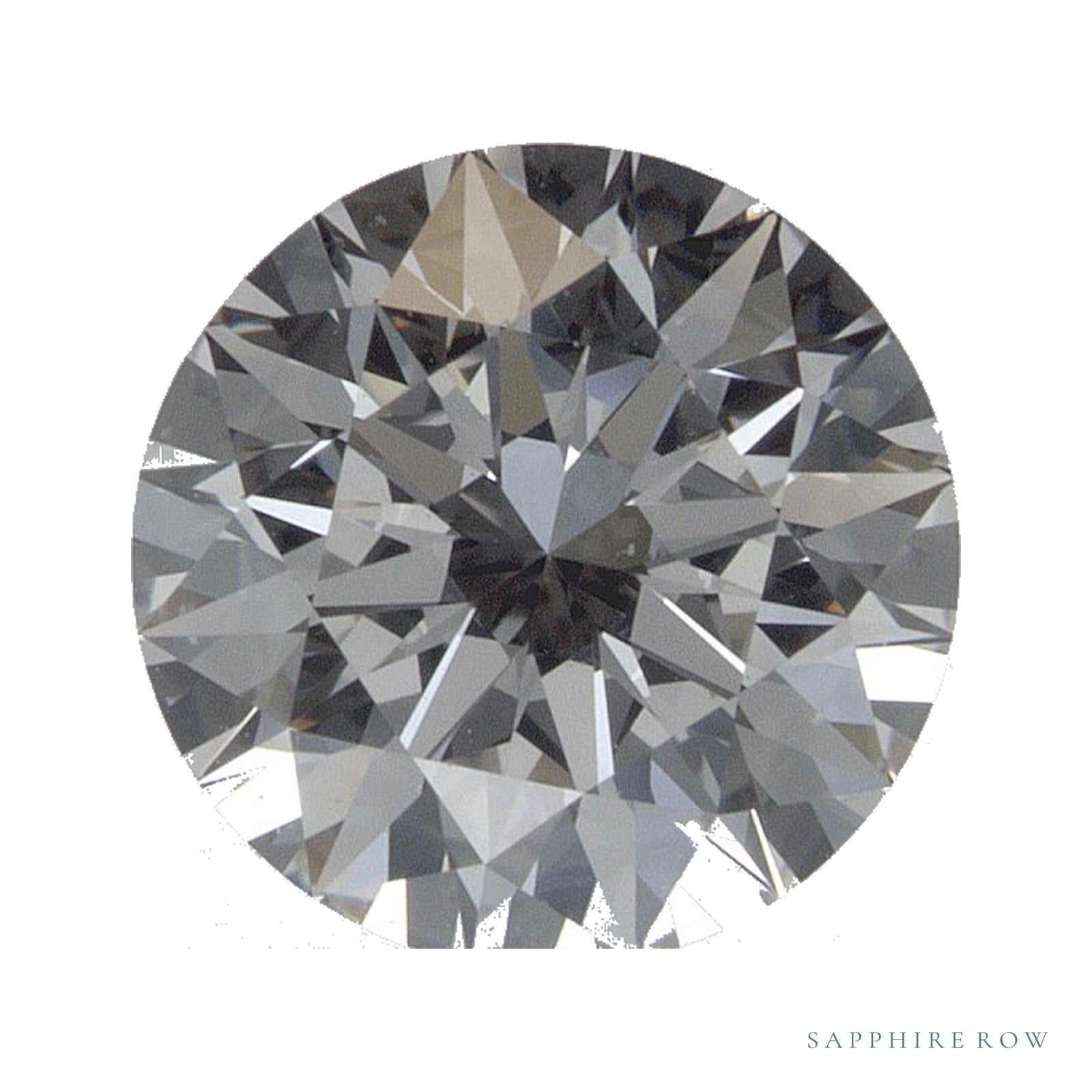 1.53 ct natural diamond, round cut | Sapphire Row · cut4