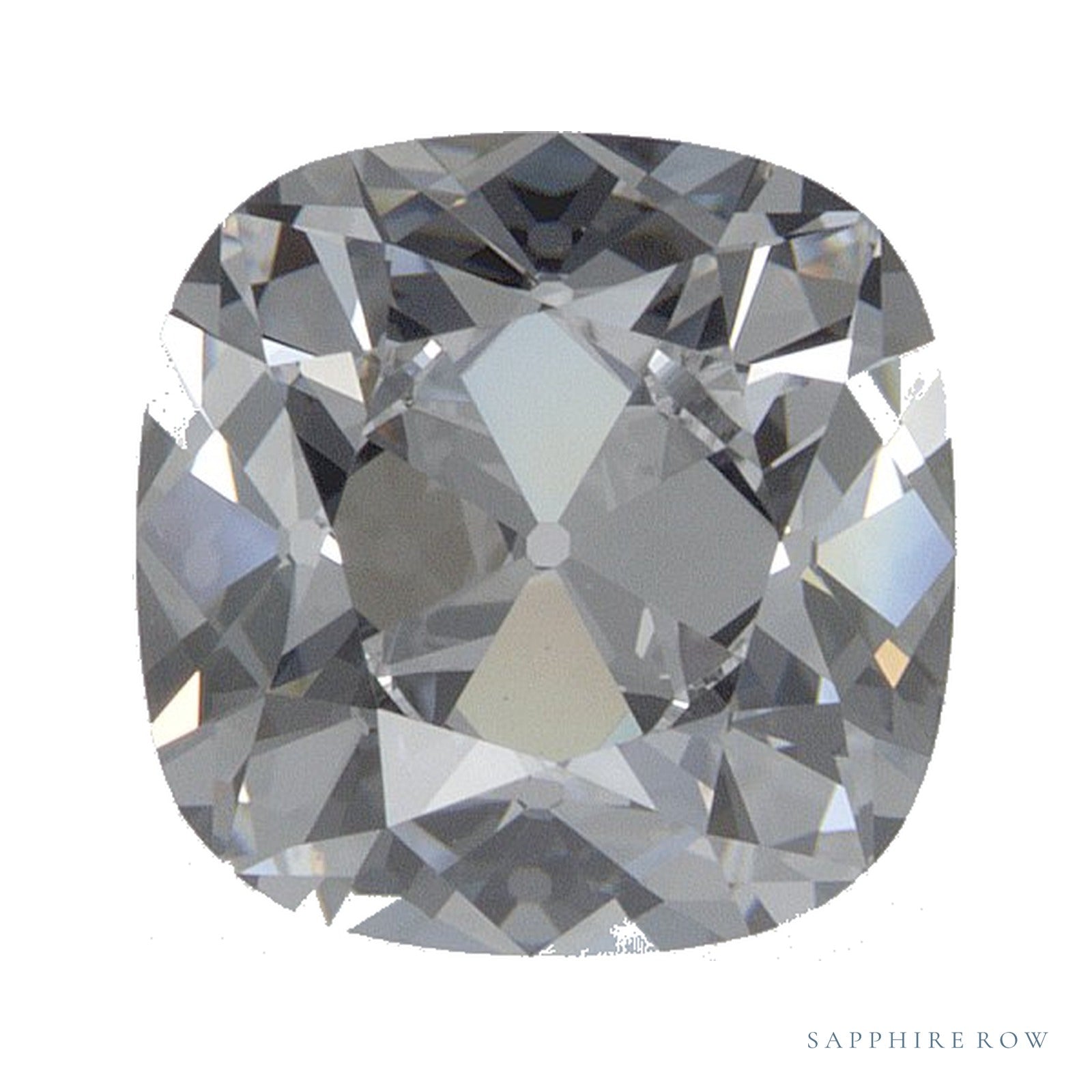 1.53 ct lab-grown diamond, cushion cut | Sapphire Row · cut4